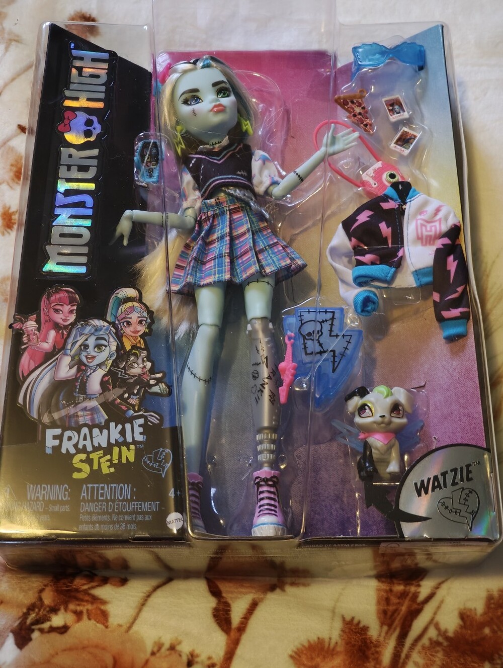 Monster High Frankie Stein G3 2022 Reboot With Original Open Package